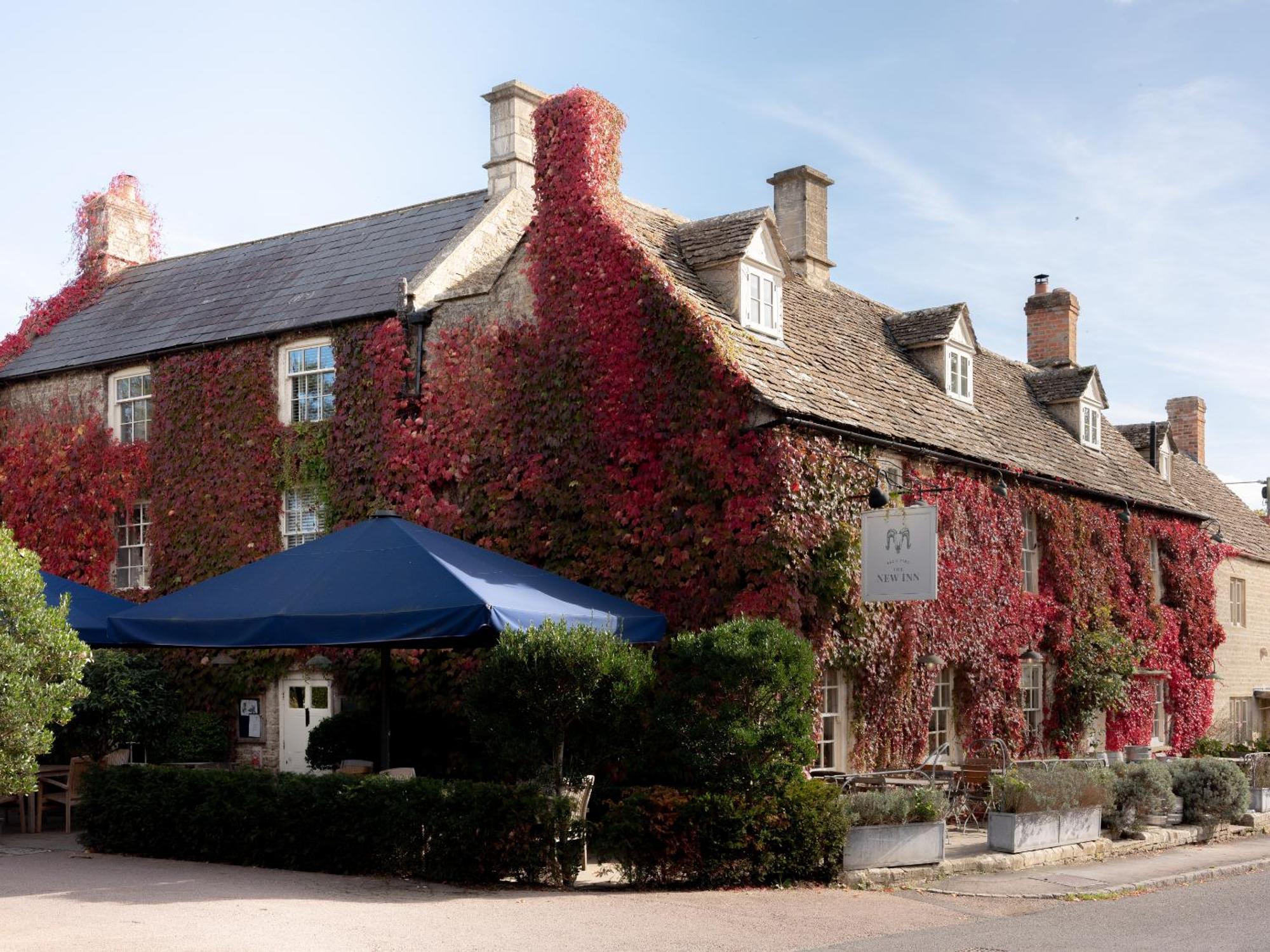 New Inn At Coln Coln Saint Aldwyn Exteriör bild
