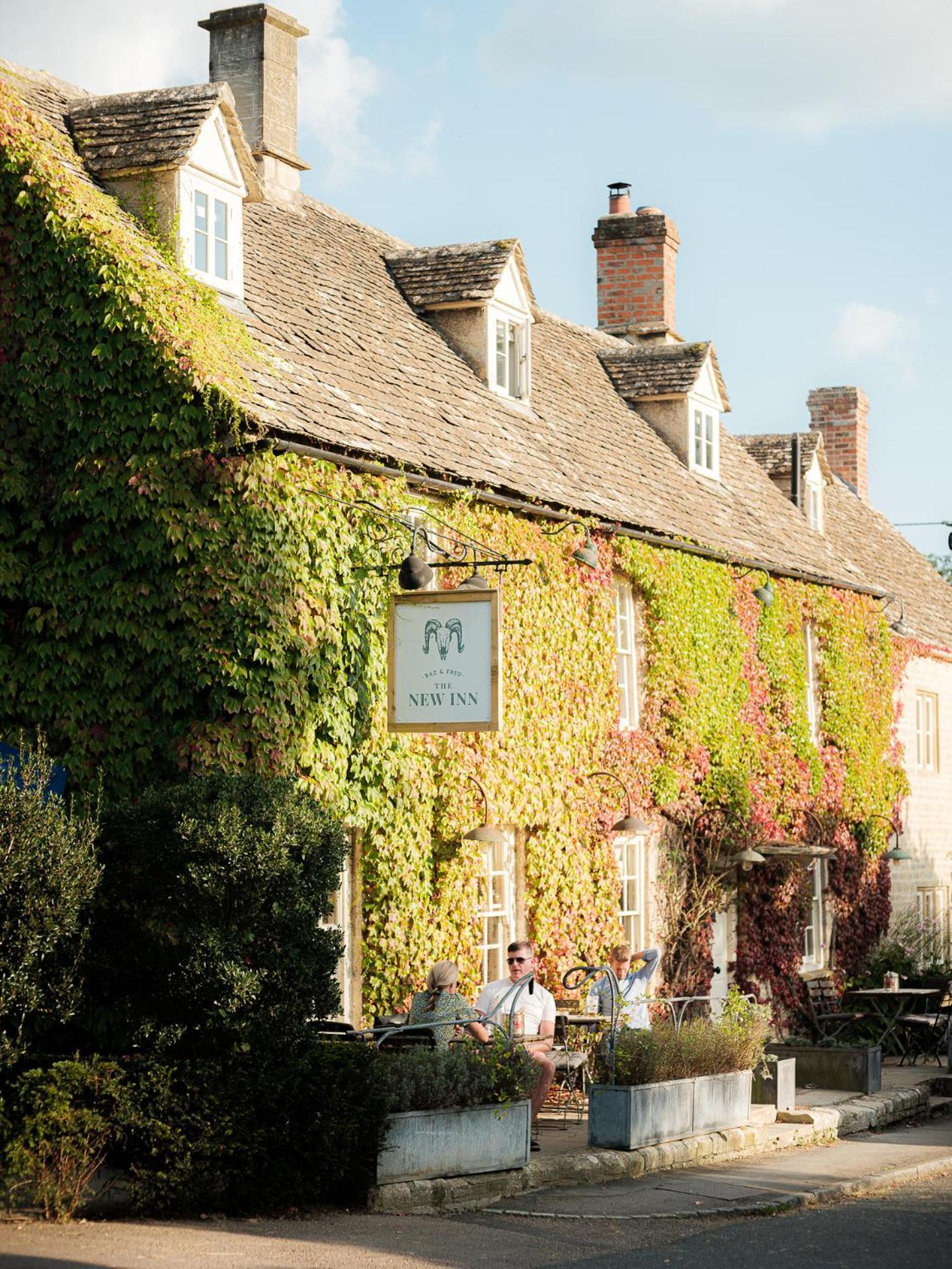 New Inn At Coln Coln Saint Aldwyn Exteriör bild